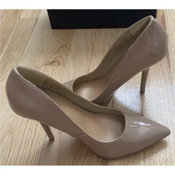 Maiden Lane Pointy Toe Pump Tan Size 9.5 With Box - Picture 3 of 8